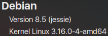 Debian Jessie 8.5
