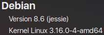 Debian Jessie 8.6